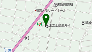 池之上整形外科の地図画像