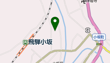 下呂市立小坂診療所の地図画像