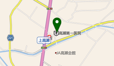 高瀬第一医院の地図画像