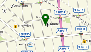 新井医院の地図画像