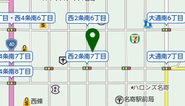 名寄中央整形外科の地図画像