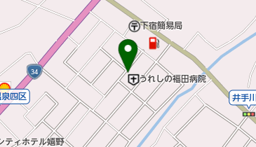 うれしのふくだクリニックの地図画像