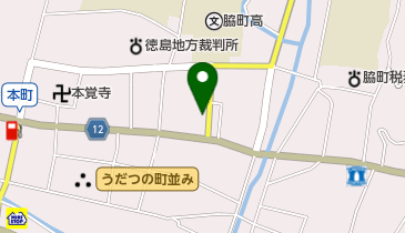 脇町中央医院の地図画像