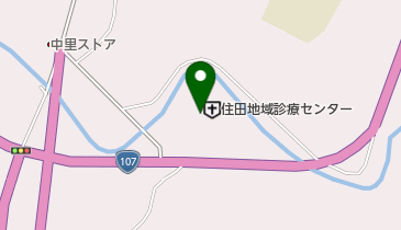 岩手県立大船渡病院附属住田地域診療センターの地図画像