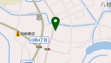 川尻尾崎内科の地図画像