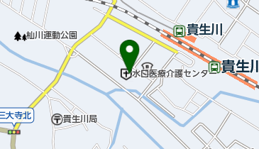 甲賀市立みなくち診療所の地図画像