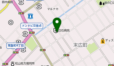 白石医院の地図画像