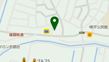 中西整形外科医院の地図画像