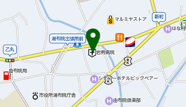 岩男医院の地図画像