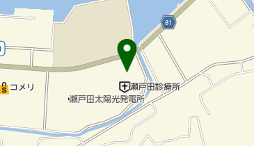 尾道市立市民病院附属瀬戸田診療所の地図画像