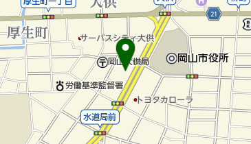 大供クリニックの地図画像