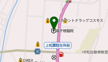 高千穂醫院の地図画像