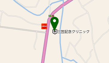 三笠記念クリニックの地図画像