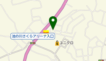 大山医院の地図画像