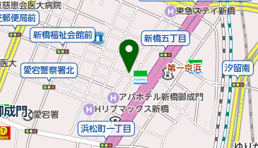 新橋クリニックの地図画像