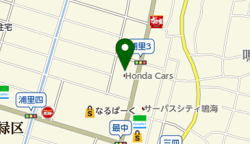 山本内科の地図画像