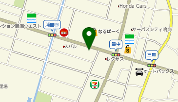 多代小児科の地図画像