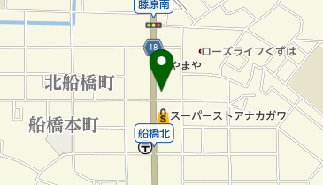 土井外科胃腸内科の地図画像