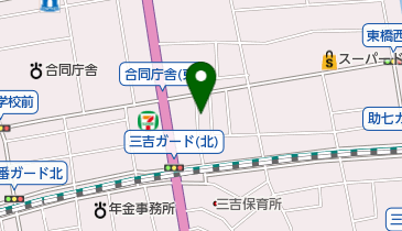 まつなが産科婦人科の地図画像