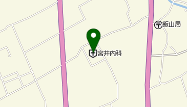 宮井内科医院の地図画像