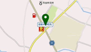 朝倉内科医院の地図画像