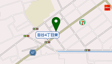 大原内科の地図画像