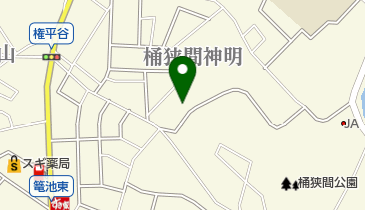 愛光整形外科の地図画像