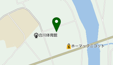 北秋田市国民健康保険合川診療所の地図画像