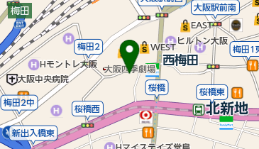 荻野レディースクリニックの地図画像