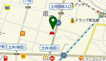 福山眼科医院の地図画像