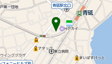 青戸キッズクリニックの地図画像