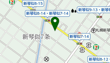 布施川内科医院の地図画像