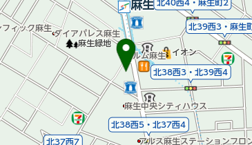 麻生内科クリニックの地図画像