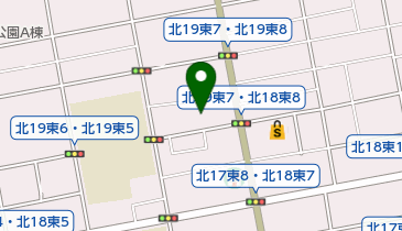 H・N・メディックさっぽろ東の地図画像