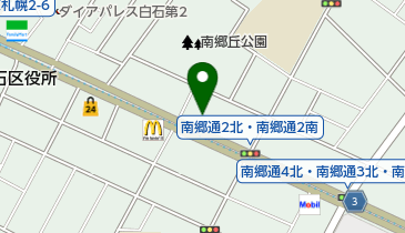白石こどもクリニックの地図画像