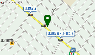 北郷医院の地図画像