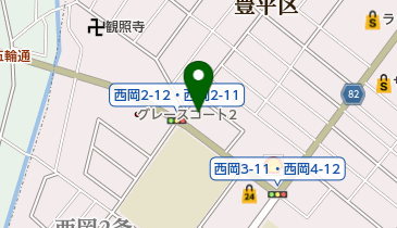 岡整形外科医院の地図画像