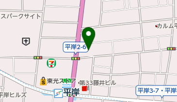 わかばやし内科クリニックの地図画像