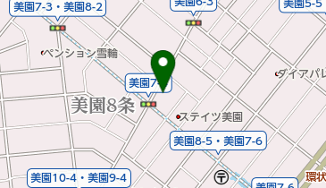 美園いとう内科の地図画像