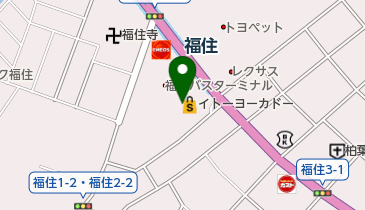 福住内科クリニックの地図画像