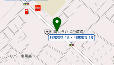 北野通内科循環器クリニックの地図画像