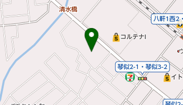 琴似ファミリークリニックの地図画像