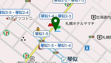 森皮膚科クリニックの地図画像