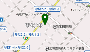 かずの内科循環器クリニックの地図画像