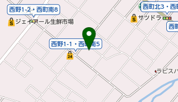 小児科西町クリニックの地図画像