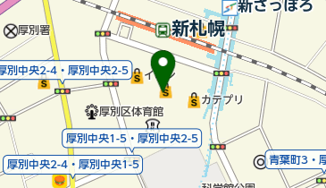 上杉皮膚科医院の地図画像