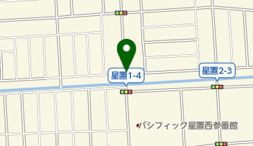 星置眼科医院の地図画像