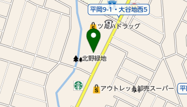 足立医院の地図画像