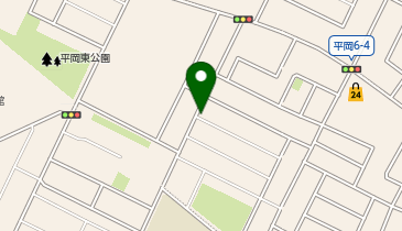 ひらおか内科循環器・糖尿病クリニックの地図画像