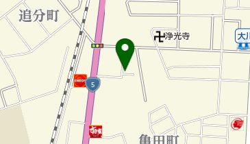 久米整形外科医院の地図画像